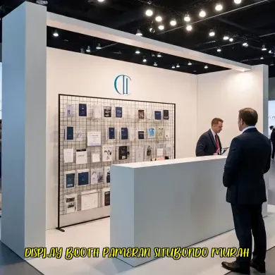 display booth pameran situbondo murah